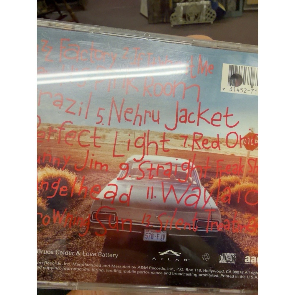 Love Battery –Straight Freak Ticket CD1995A&M AtlasAlternativeGrunge SeattleRock